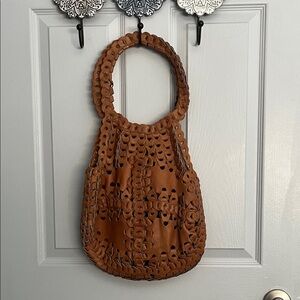 Elegant Brown Women's Shoulder Bag